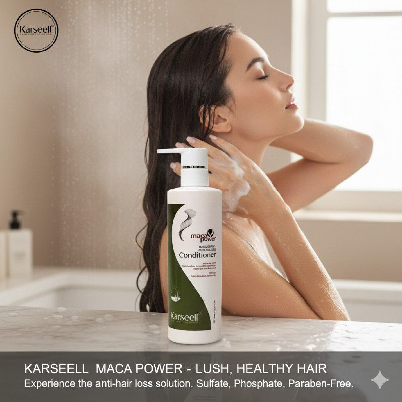 ACONDICIONADOR ANTICAIDA CON EXTRACTO DE MACA Y PLANTAS HERBARIAS KARSEELL 500ML