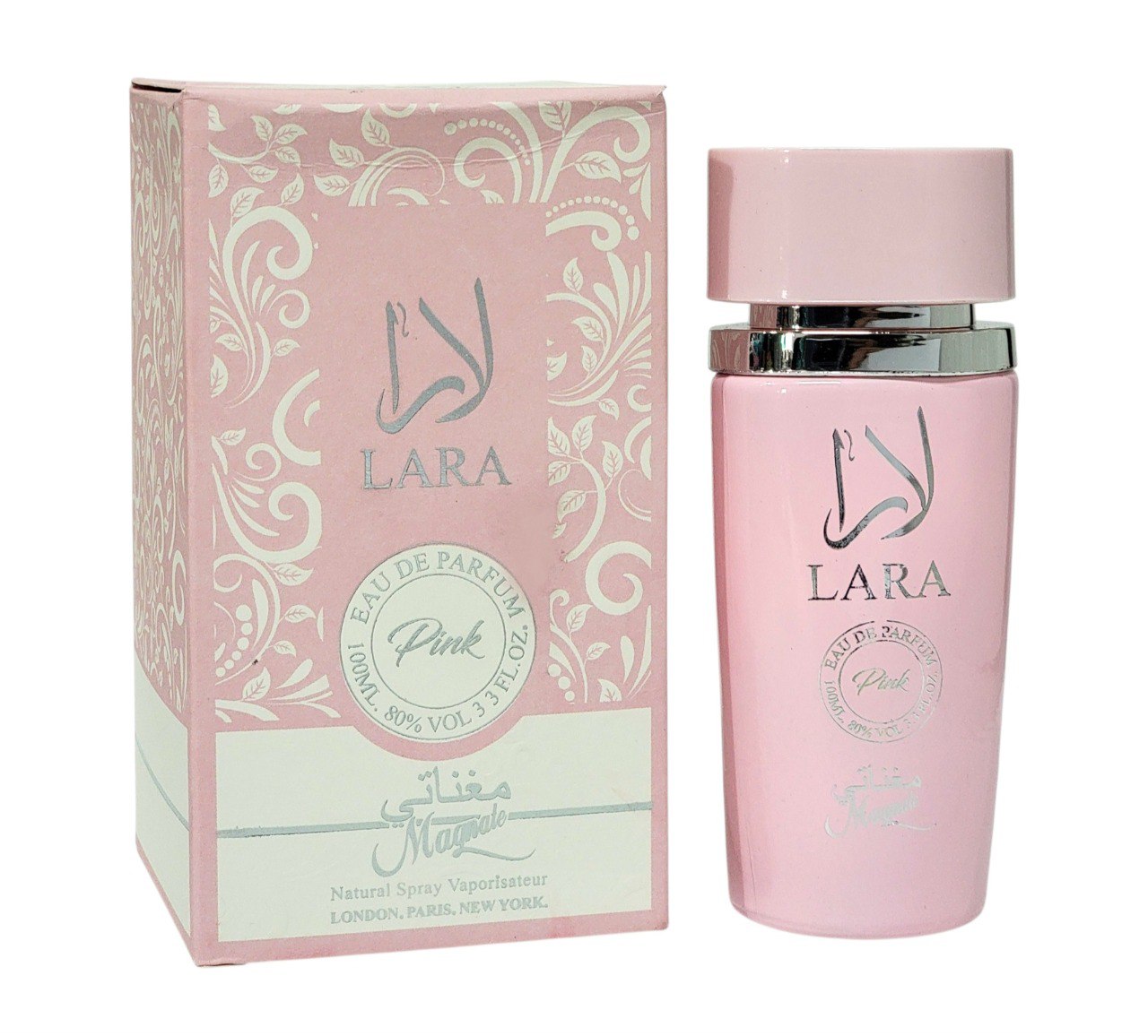 MAGNATE LARA PINK EDP 100ML (M) (AROMA SIMILAR LATTAFA YARA EDP)