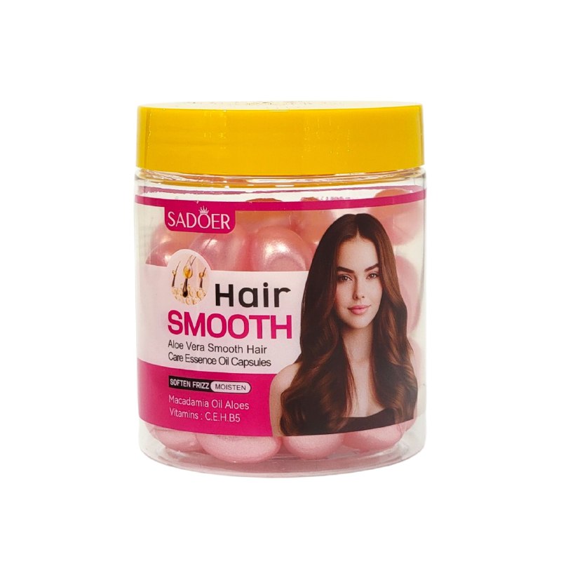 ACEITE PARA EL CABELLO EN CAPSULAS HIDRATANTES CON EXTRACTO DE ALOE VERA 60UND SADOER 1MLX60UND