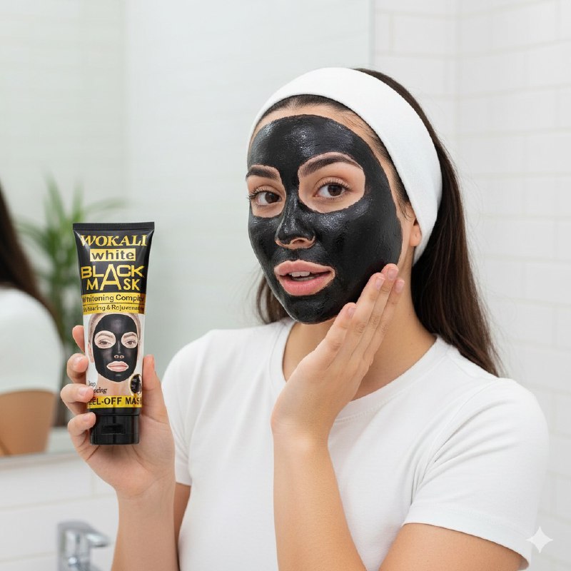 MASCARILLA FACIAL NEGRA DE CARBON REAFIRMANTE QUE ELIMINA IMPUREZAS FRUIT OF THE WOKALI 130ML