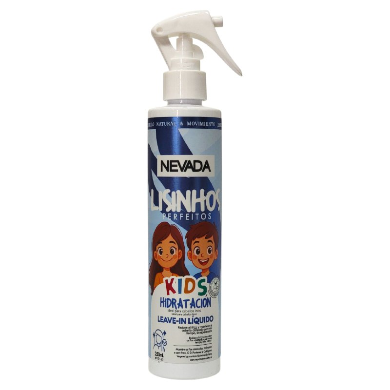 SPRAY PARA EL CABELLO PARA NIÑOS HIDRATANTE REDUCE EL FRIZZ Y ALISA NEVADA 250ML