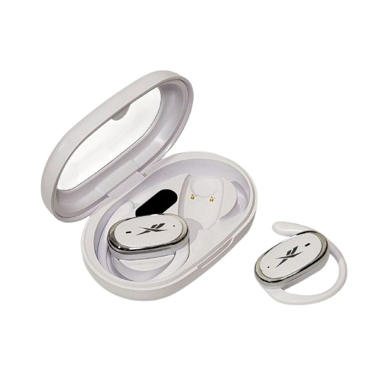 AUDIFONOS AURICULARES INALAMBRICOS CON PANTALLA DIGITAL Y ESTUCHE DE CARGA, BATERIA 16H, 3 CARGAS ADICIONALES EN EL ESTUCHE REEBOK