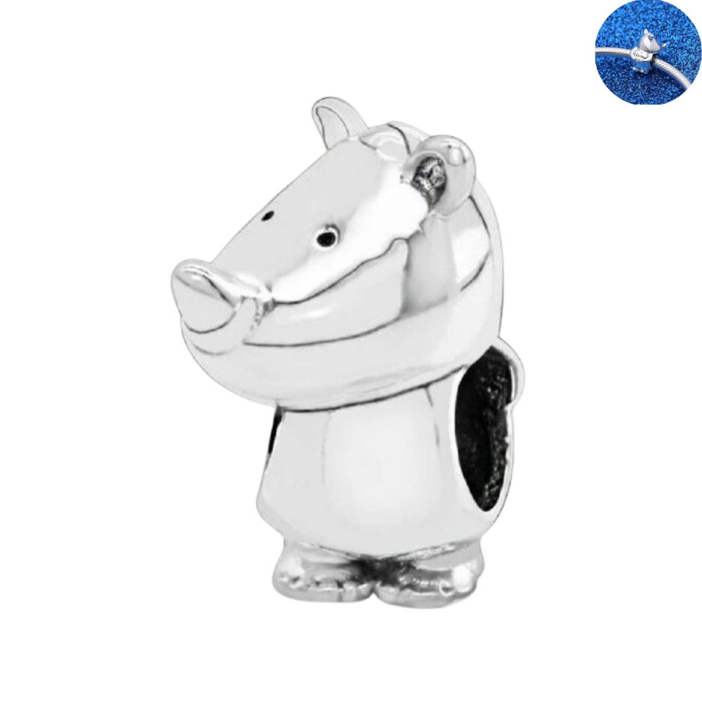 PCHARM1603 RINOCERONTE ANIMAL