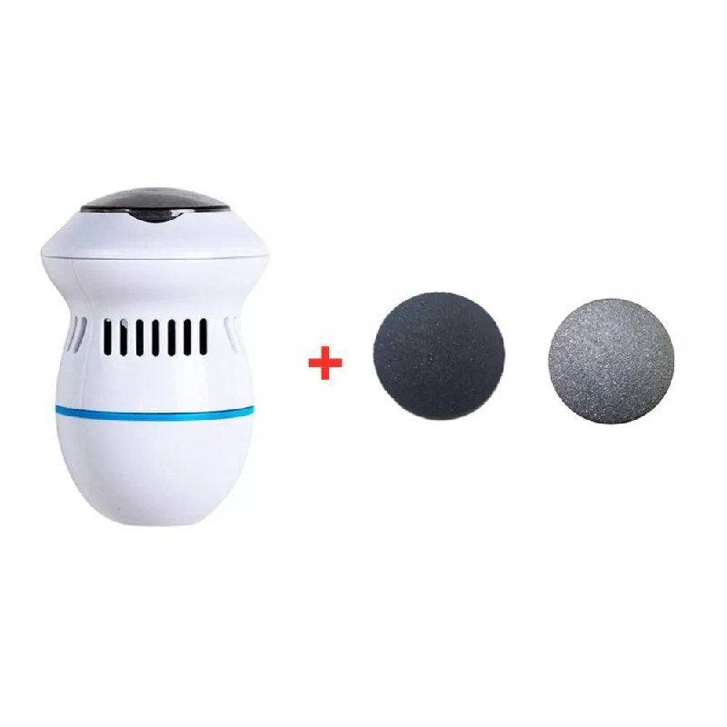 MAQUINA REMOVEDOR DE CALLOS RECARGABLE, ELIMINA DE FORMA EFECTIVA LA PIEL MUERTA, SECA O ASPERA, GIRATORIO 360 GRADOS, FACIL DE LIMPIAR CALLUS REMOVER WITH