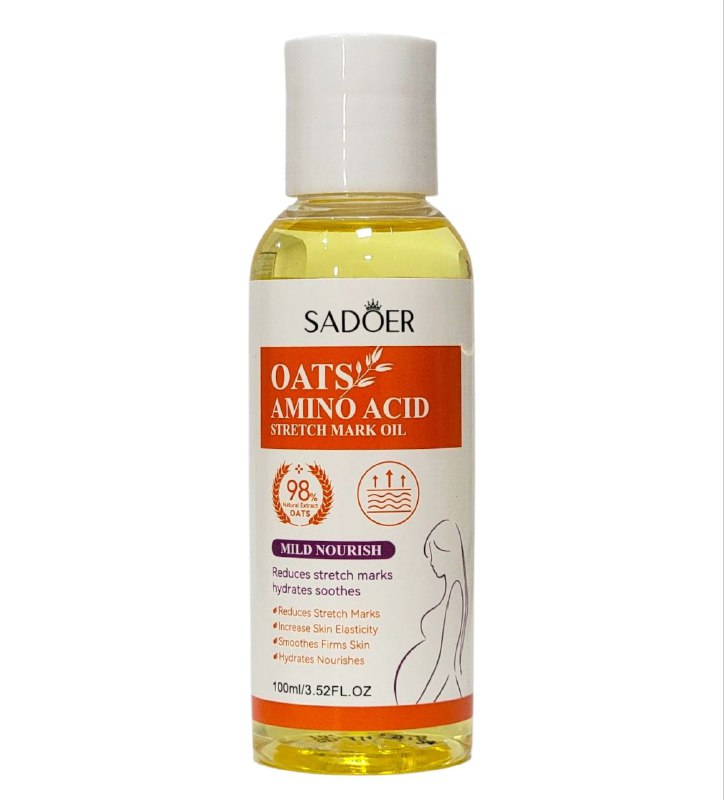 ACEITE CORPORAL PARA ESTRIAS CON AMINOACIDOS DE AVENA SADOER 100ML