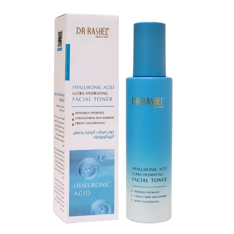 TONICO FACIAL DE HIDRATACION PROFUNDA CON ACIDO HIALURONICO 100ML, ULTRAHIDRATANTE QUE NUTRE Y SUAVIZA LA PIEL TODO EL DIA DR RASHEL