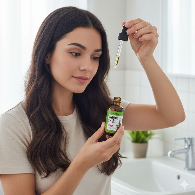 ACEITE PARA EL CABELLO DE ROMERO FORTALECEDOR ANTICAIDA SADOER 55ML