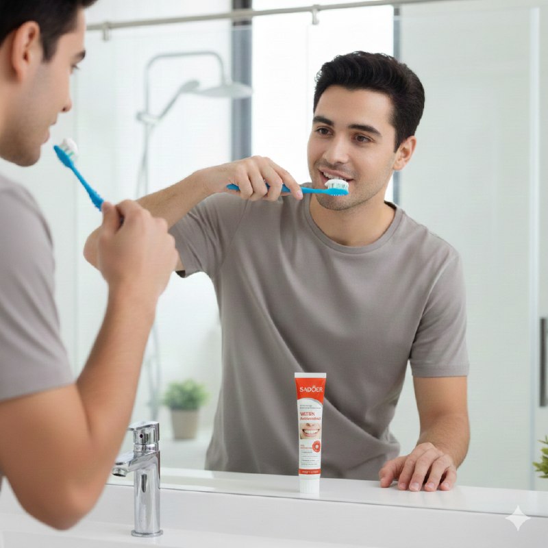 PASTA DE DIENTES, PASTA DENTAL BLANQUEADORA ANTIBACTERIAL Y PROTECCION DE ENCIAS SADOER 100G