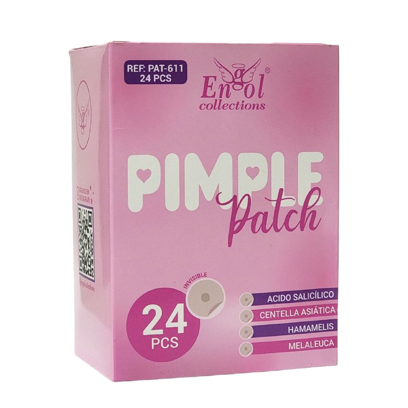 PARCHE PARA EL ACNE CON ACIDO SALICILICO, CENTELLA ASIATICA, DISIMULA LAS IMPERFECCIONES DE LA PIEL BARROS, GRANOS,ETC ENGOL COLLECTIONS 24UND