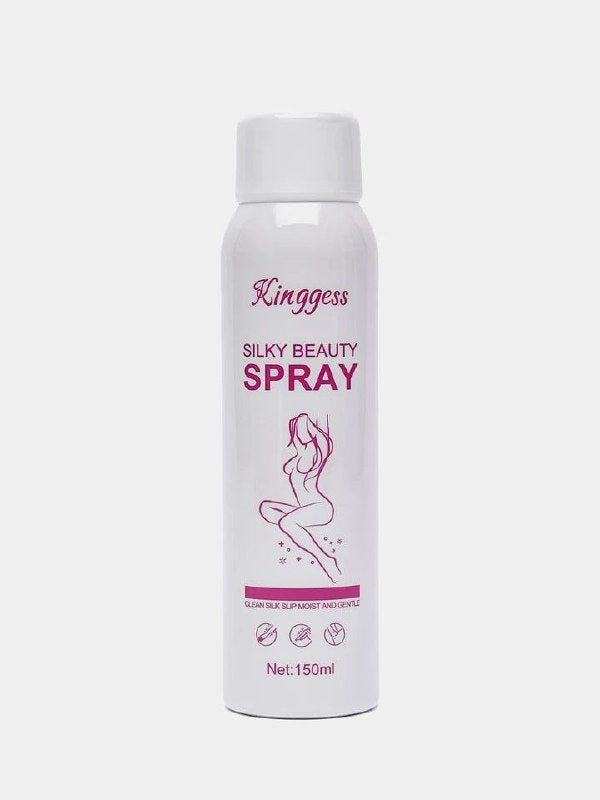 SPRAY DEPILADOR CORPORAL FEMENINO RETIRA EL BELLO DESDE LA RAIZ SIN DOLOR KINGYESS 150ML