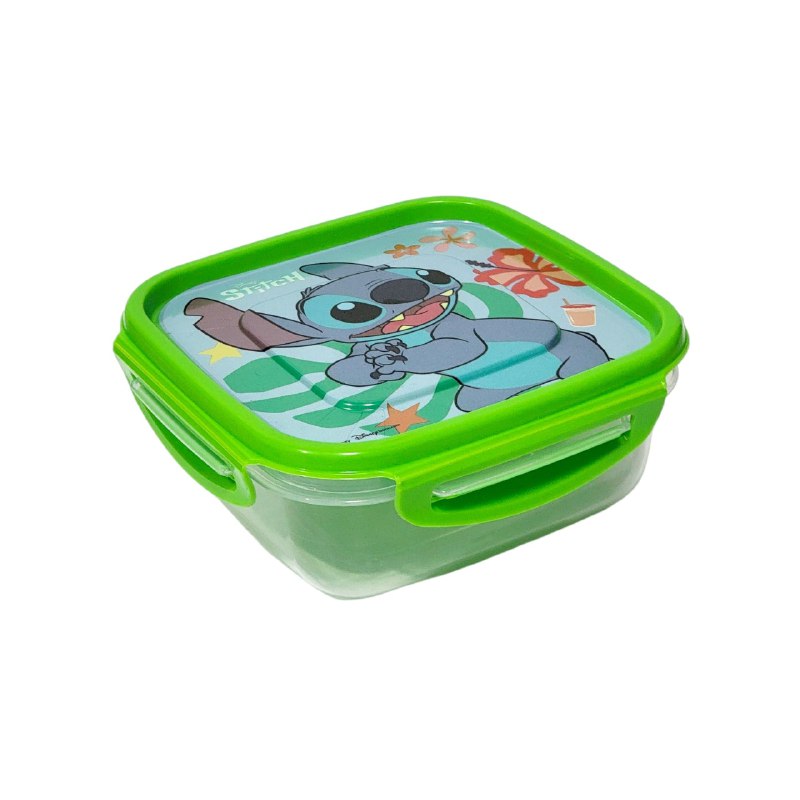 ORGANIZADOR RECIPIENTE PARA NIÑOS CON DISEÑO DE STITCH TAMAÑO PEQUEÑO