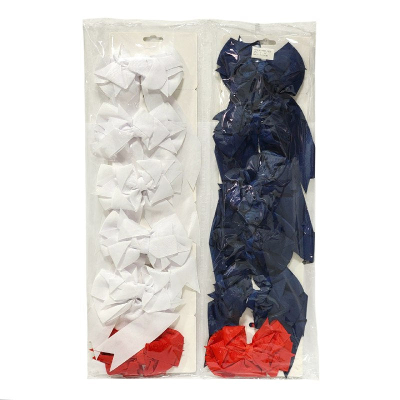 GANCHO PARA EL CABELLO DE MOÑO EN PAQUETE DE 12UND 13X22CM