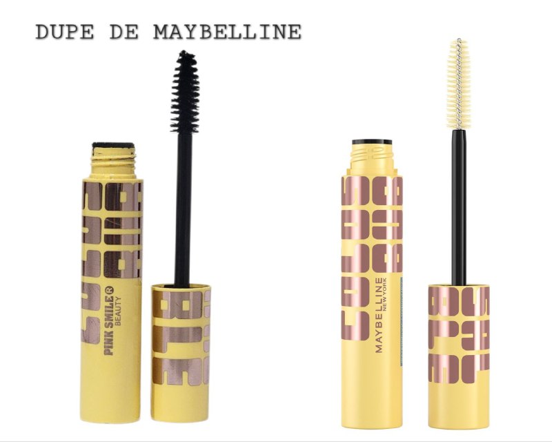 MASCARA PARA PESTAÑAAS DURADERA DUPE DE MAYBELLINE 12ML, OFRECE UNA SEPARACION PERFECTA Y ELEGANTE HASTA POR 24H, APLICACION COMODA Y NATURAL PINK SMILE COLOSAAL BUBBLE