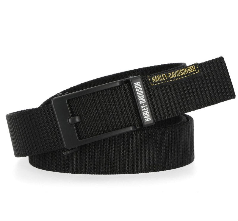 FAJA CINTURON DE NYLON CON HEBILLA DE TRINQUETE HARLEY DAVIDSON TALLA M