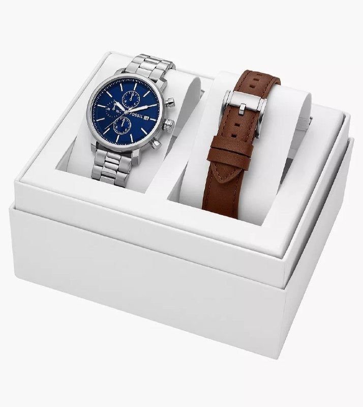 RELOJ ORIGINAL FOSSIL PARA CABALLERO CON CORREA INTERCAMBIABLE