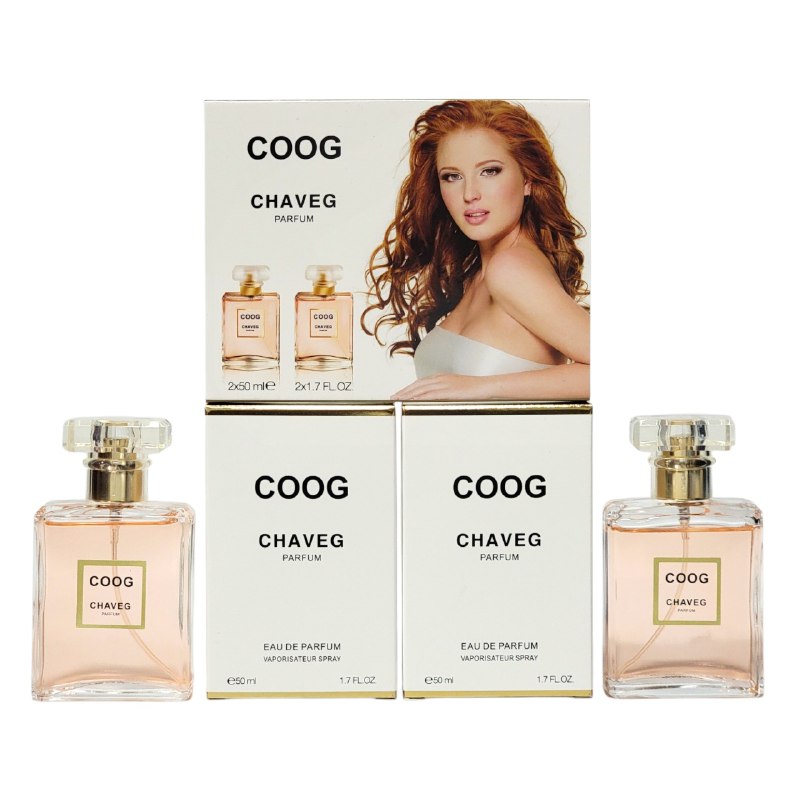 SET COOG CHAVEG PARFUM EDP 50MLX2 (M)