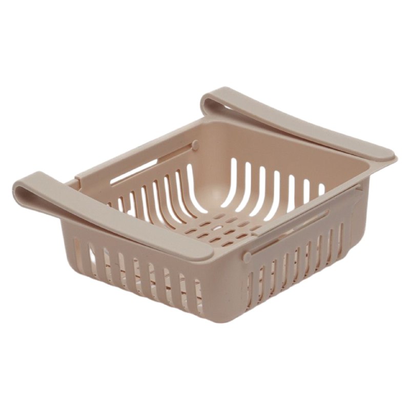 ORGANIZADOR RECIPIENTE EXTENSIBLE DE ALIMENTOS PARA REFRIGERADOR, 7 COLORES