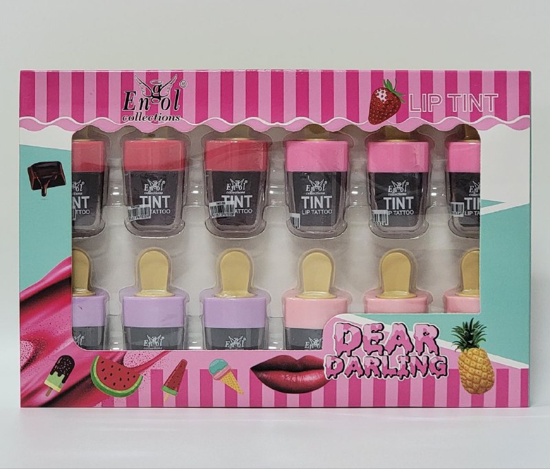 BRILLO LABIAL TINTA PARA LABIOS 4 TONOS ENGOL COLLECTIONS