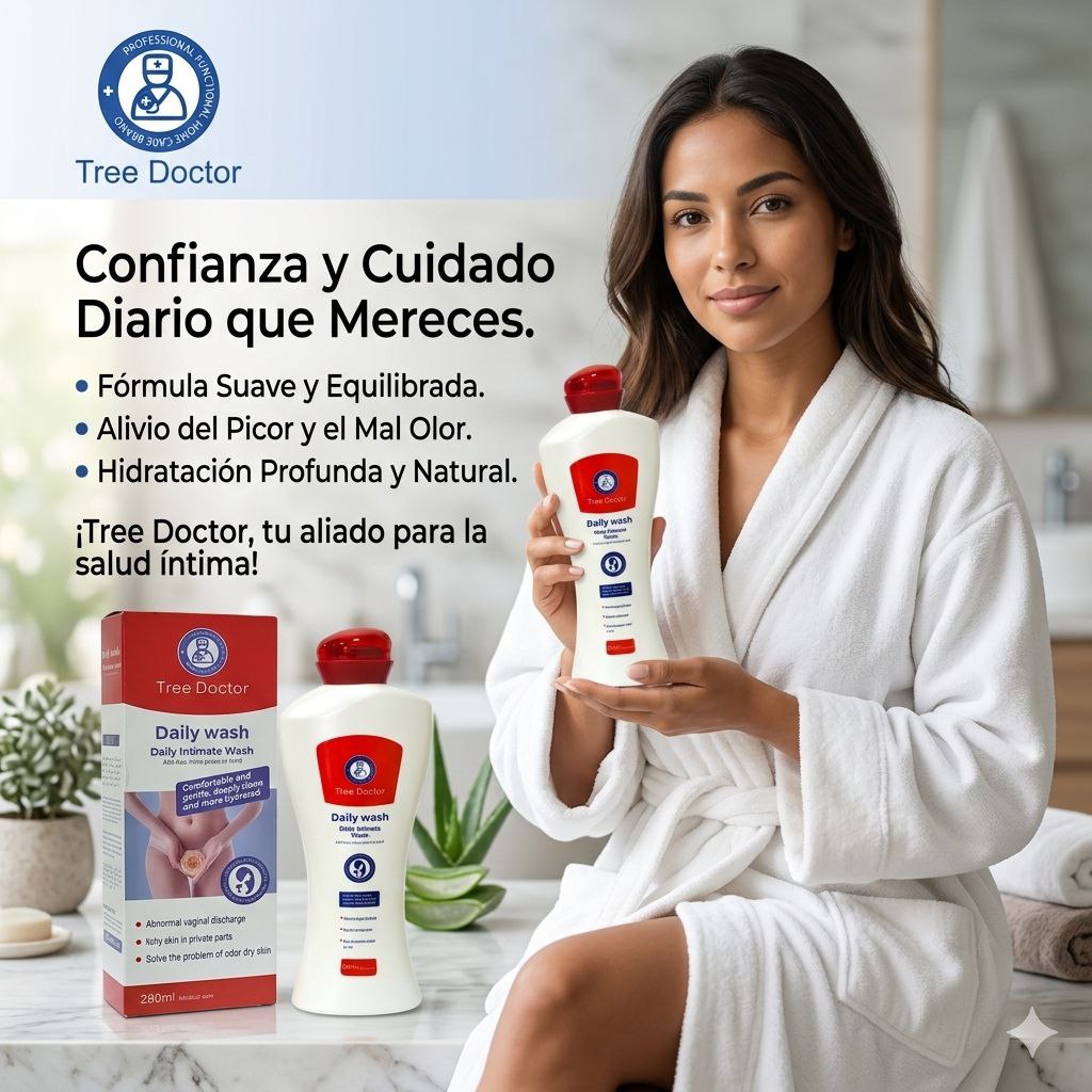 JABON EN LIQUIDO PARA ZONA INTIMA DE USO DIARIO DE PH EQUILIBRADO TREE DOCTOR 280ML