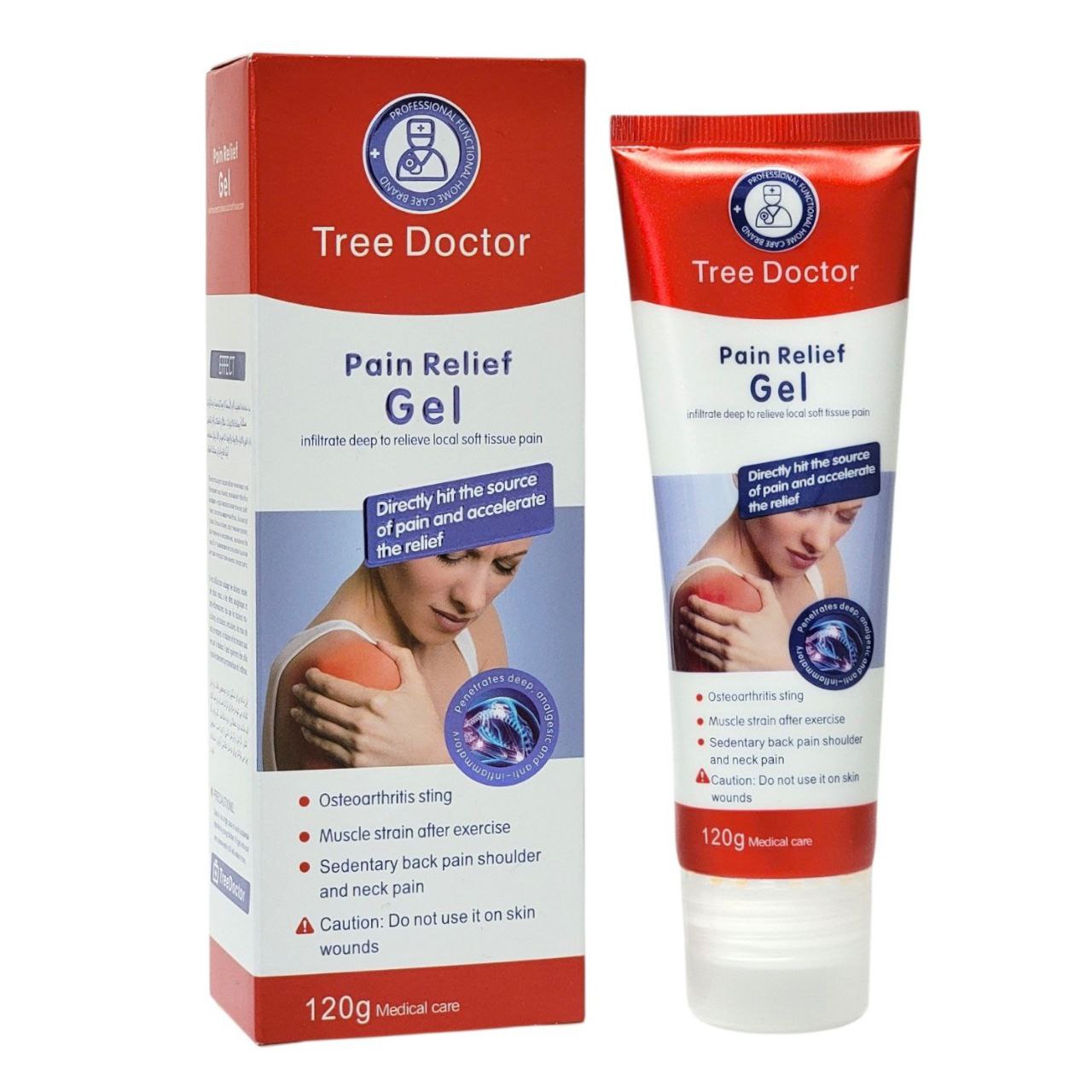 GEL ANALGESICO Y ANTIINFLAMATORIO DE ACCION RAPIDA TREE DOCTOR 120G
