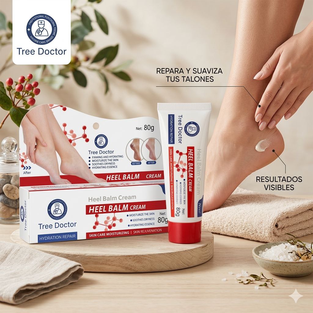 BALSAMO PARA TALON DE PIE REPARADOR REAFIRMANTE TREE DOCTOR 80G