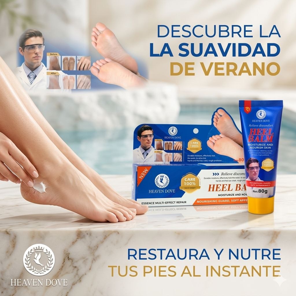 BALSAMO PARA TALON DE PIE DE REPARACION HUMECTACION DURADERA HEAVEN DOVE 80G