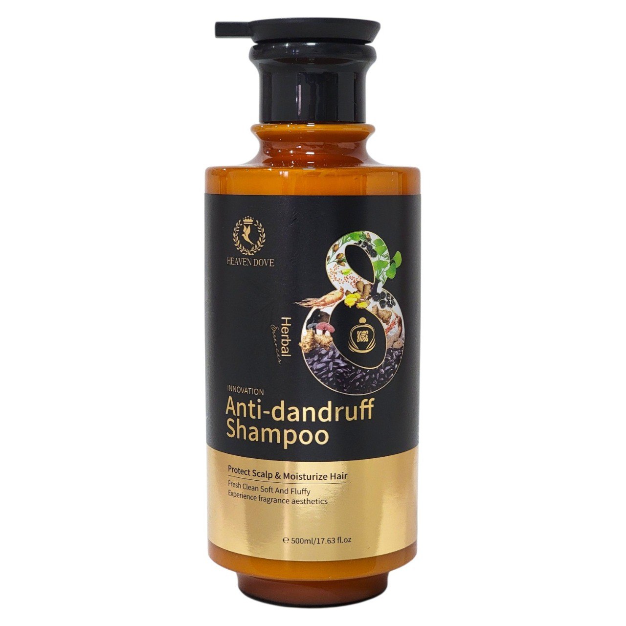 SHAMPOO ANTICAIDA Y ANTICASPA HIDRATANTE HEAVEN DOVE 500ML