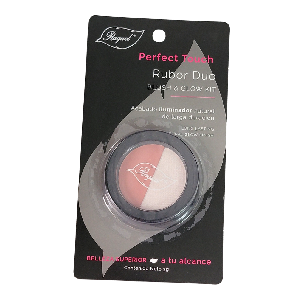 BLUSH RUBOR DUO PERFECT TOUCH RAQUEL 3G