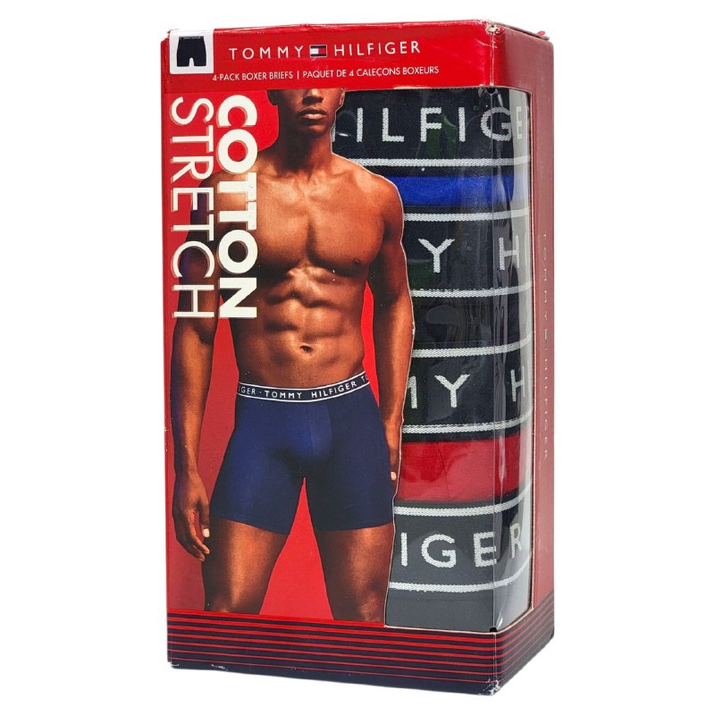 ROPA INTERIOR PARA CABALLERO TOMMY HILFIGER COTTON STRETCH 4 UNIDADES TALLA XTRA LARGE 40-42 (XL)
