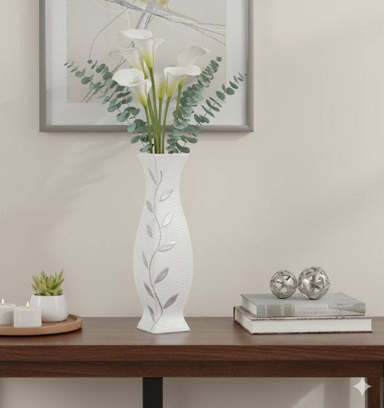 DECORACION JARRON PARA SALA DE ESTAR ELEGANTE Y MORDERNO 60X15CM