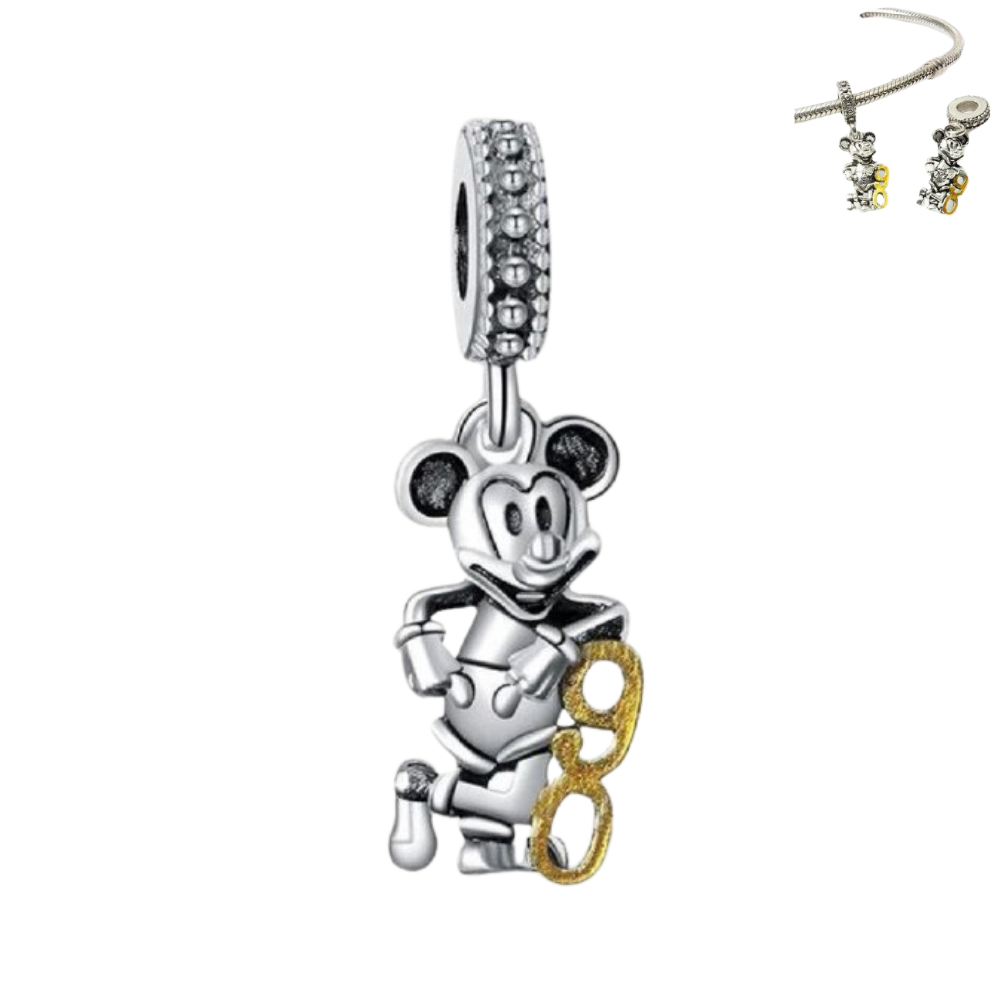 PCHARM1569 COLGANTE MICKEY MOUSE 90 ANIVERSARIO