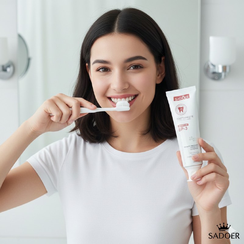 PASTA DE DIENTES, PASTA DENTAL PROBIOTICO BLANQUEADORA REFRESCANTE PROFUNDA SADOER 100G