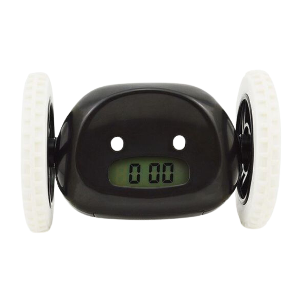 RELOJ DESPERTADOR NEGRO