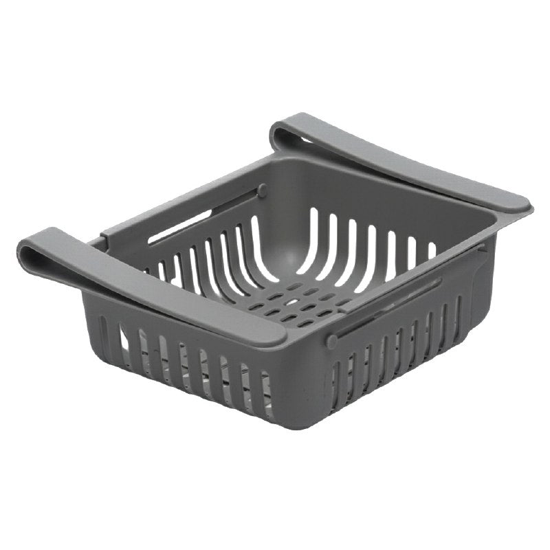 ORGANIZADOR RECIPIENTE EXTENSIBLE DE ALIMENTOS PARA REFRIGERADOR, 7 COLORES