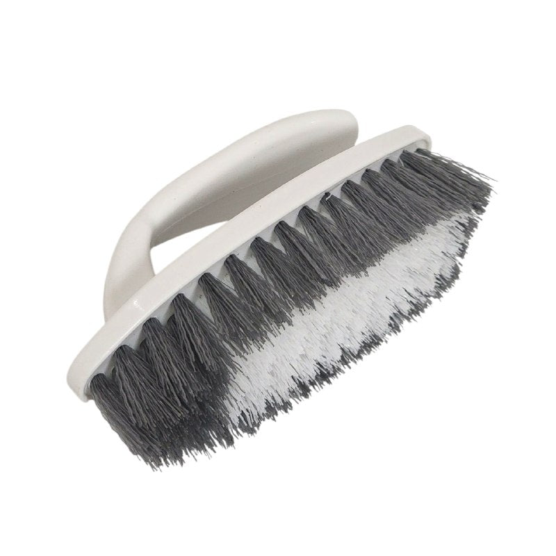 CEPILLO LIMPIADOR PARA BAÑO ERGONOMICO DE CERDAS RESISTENTES 7X15CM, 2 ESTILOS