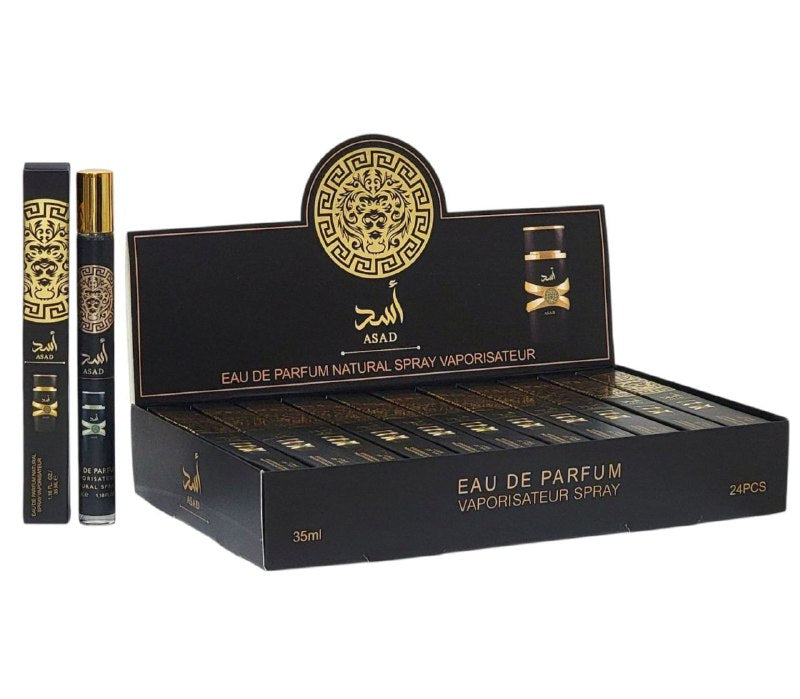 PERFUME EN TUBO PARA HOMBRE ASAD LUCA PERFUME EDP 35ML (H) (AROMA SIMILAR LATTAFA ASAD)