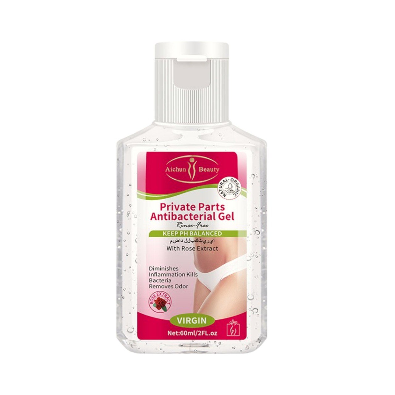 GEL ANTIBACTERIAL INITIMO AICHUM BEAUTY 60ML