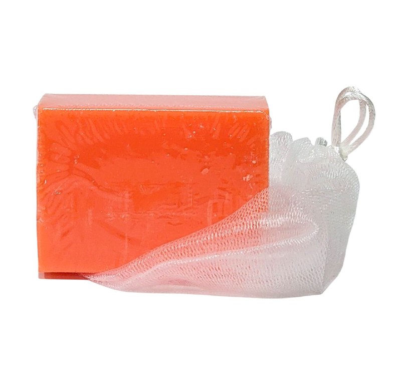 JABON FACIAL DE ZANAHORIA BLANQUEADOR EN 7 DIAS, ILUMINACION DE LA PIEL, HIDRATACION, LIMPIEZA CON ACEITE DE PALMA, REAFIRMA LA PIEL DEJANDOLA SUAVE Y TERSA KOJIC ACID 120G