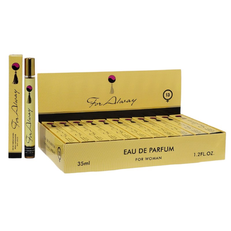 PERFUME EN TUBO PARA DAMA FOR ALWAY 13 EDP 35ML (M) (AROMA SIMILAR AVON FAR AWAY)