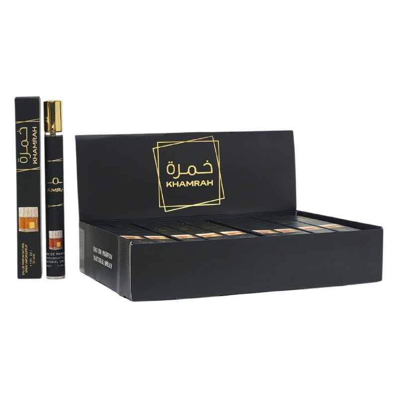 PERFUME EN TUBO PARA HOMBRE KHAMRAH LUCA PERFUME EDP 35ML (H) (AROMA SIMILAR LATTAFA KHAMRAH)