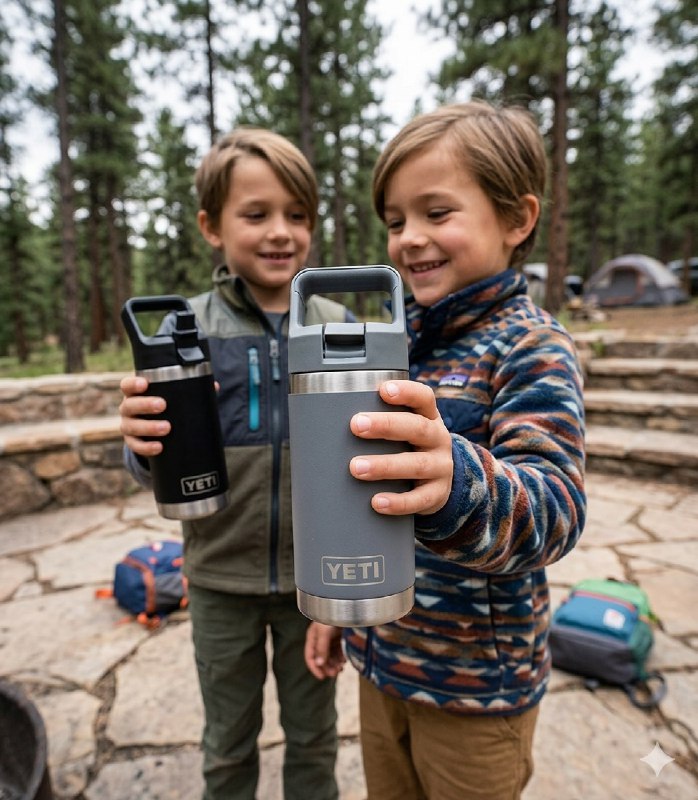 TERMO YETI KIDS ORIGINAL PARA NIÑOS DE ACERO INOXIDABLE DE 12OZ PRECIO ROJO ES POR CAJA COMPLETA