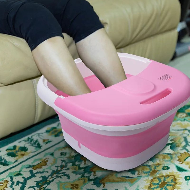 PAILA DE PEDICURE PEDICURA ELECTRICA DE BAÑO DE PIES, PLEGABLE AUTOMATICA, FOLDING FOOT BATH SQ-806