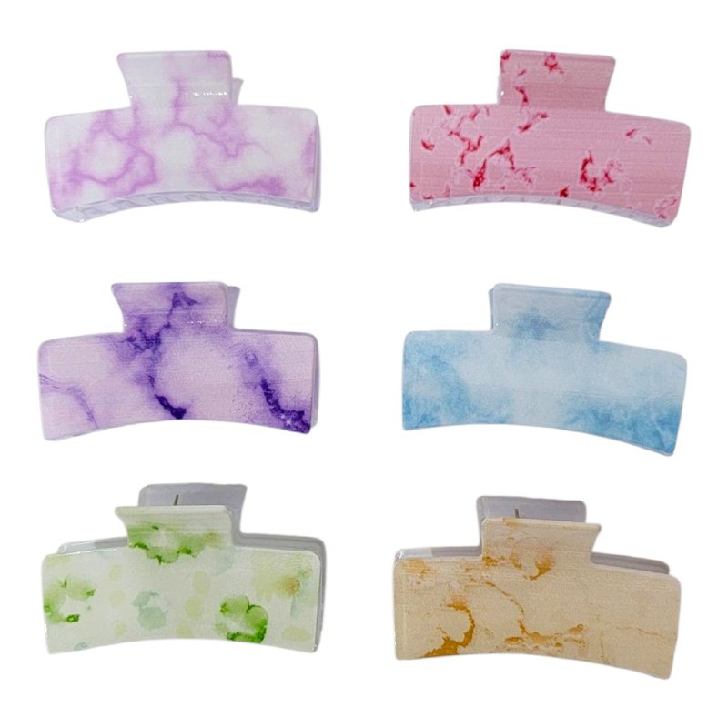 GANCHO PARA EL CABELLO CUADRADO, PINZAS DE SUJECION FUERTE, ACCESORIO PARA EL CABELLO PAQUETE DE 12UND, MEDIDA 9CM