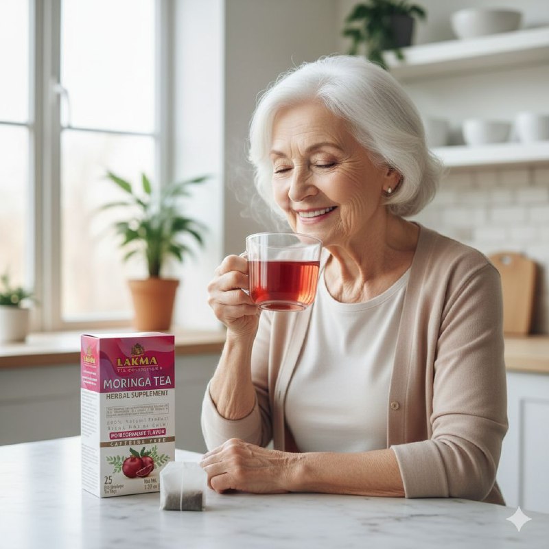 TE SABOR GRANADA SIN CAFEINA QUE PROMUEVE EL BIENESTAR GENERAL LAKMA 25UND