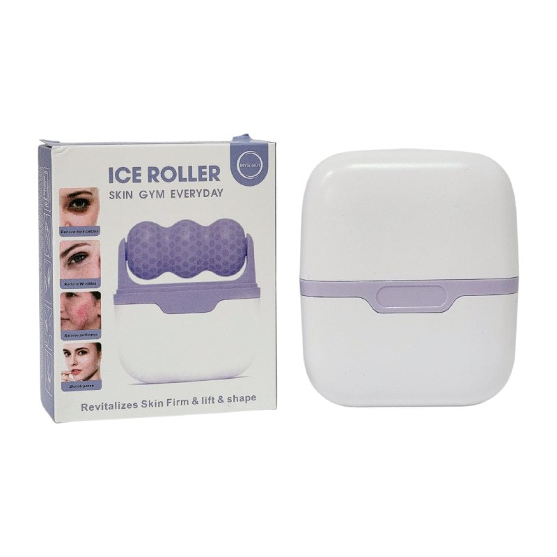 MOLDE RODILLO DE HIELO FACIAL QUE DESINFLAMA INMEDIATAMENTE Y ESCULPE LOS CONTORNOS DE LA PIEL ICE ROLLER 7.5X8.5CM