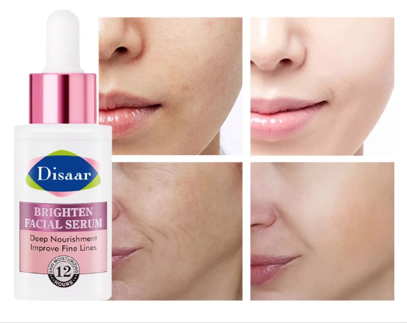 SUERO FACIAL ILUMINADOR CON NIACINAMIDA Y VITAMINA C DE NARCISO MARINO, NUTRICION PROFUNDA, MEJORA LAS LINEAS FINAS DISAAR BRIGHTEN FACIAL SERUM 30ML