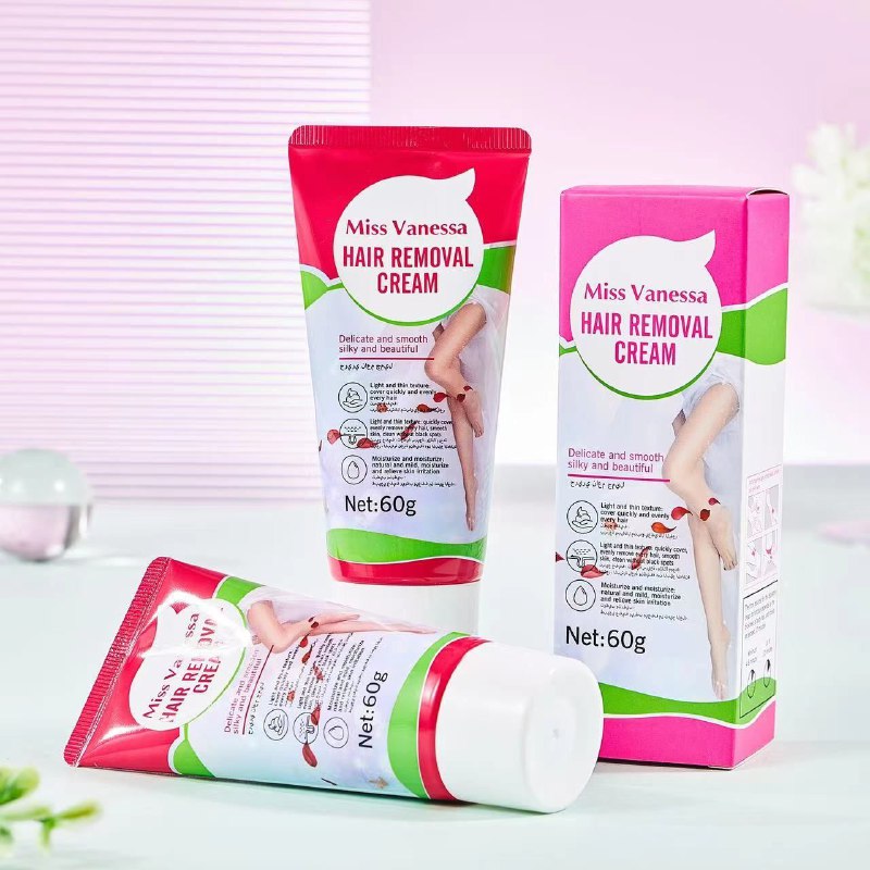 CREMA CORPORAL DEPILADORA DE ACCION ULTRA RAPIDA MISS VANESSA 60G