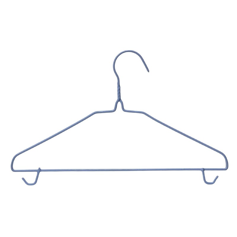 GANCHO ORGANIZADOR DE ROPA METALICOS ELEGANTES EN PAQUETE DE 10UND STURDY FOREVER