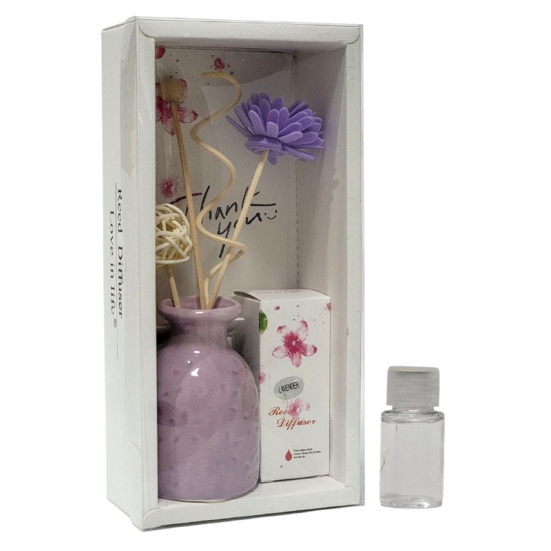AMBIENTADOR AROMATIZANTE DIFUSOR DE VARILLAS PARA EL HOGAR DE AROMA CONTINUO SIN HUMO NI GOTEO, 4 AROMAS REED DIFFUSER
