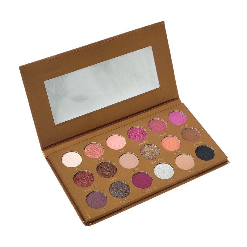SOMBRA DE OJOS EN PALETA DE 18 TONOS MATTES SUAVES Y BRILLOS IMPACTANTES NINE WEST
